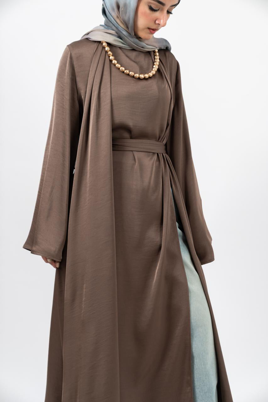 Mocha Beisan Kimono