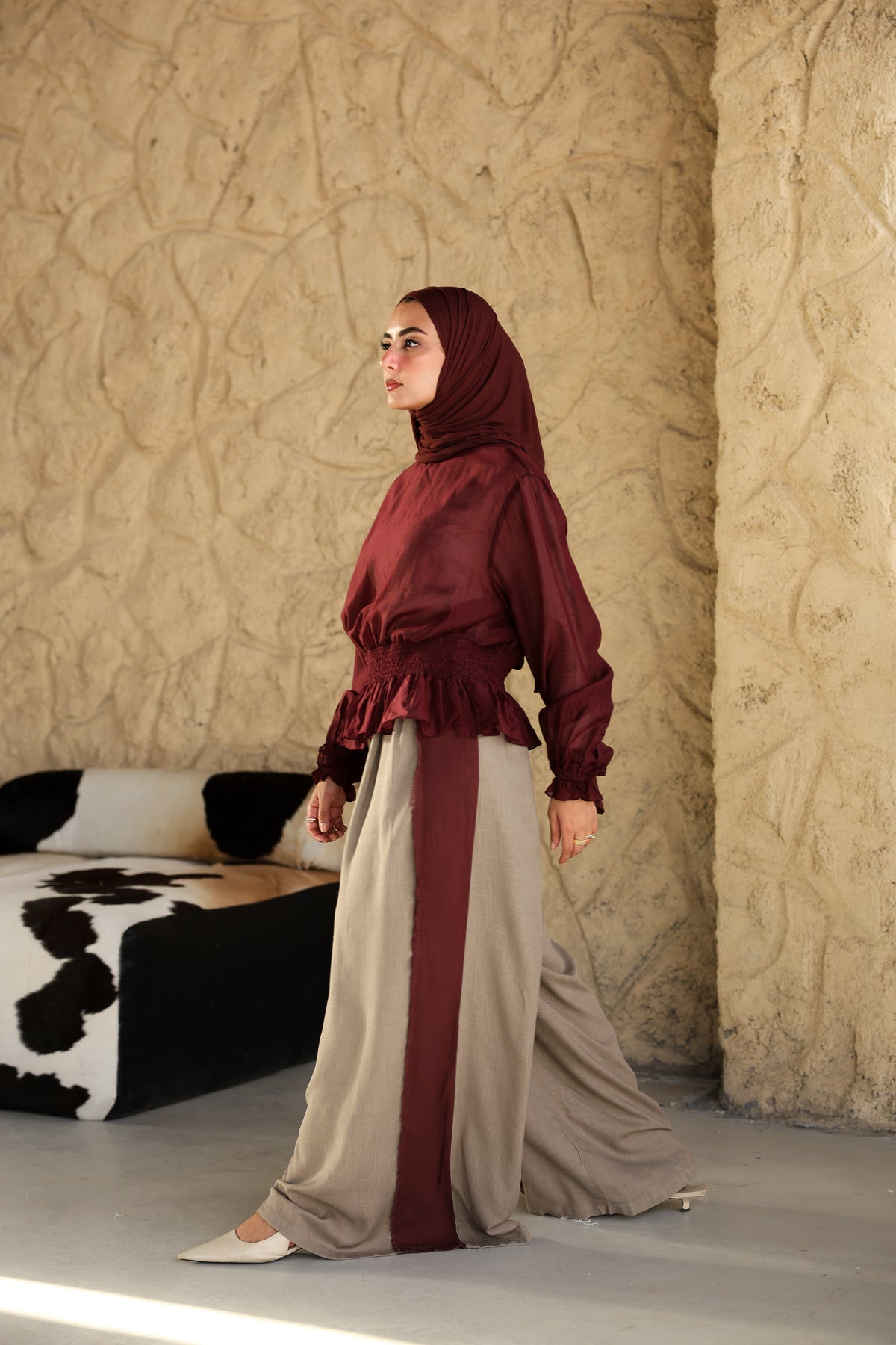 Plum Nola Blouse