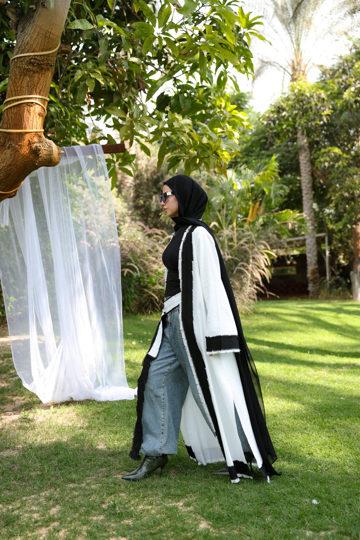 White Aveline Cardigan