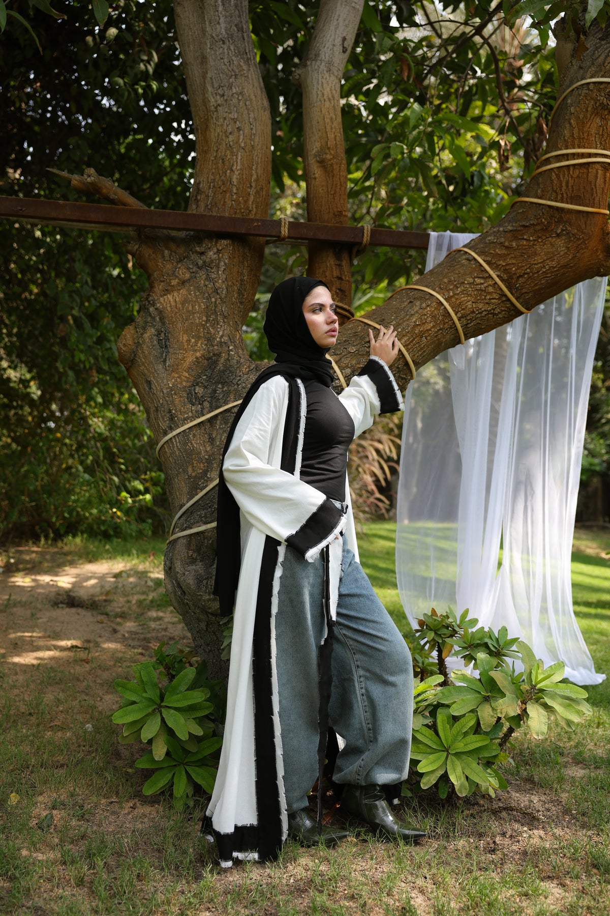 White Aveline Cardigan
