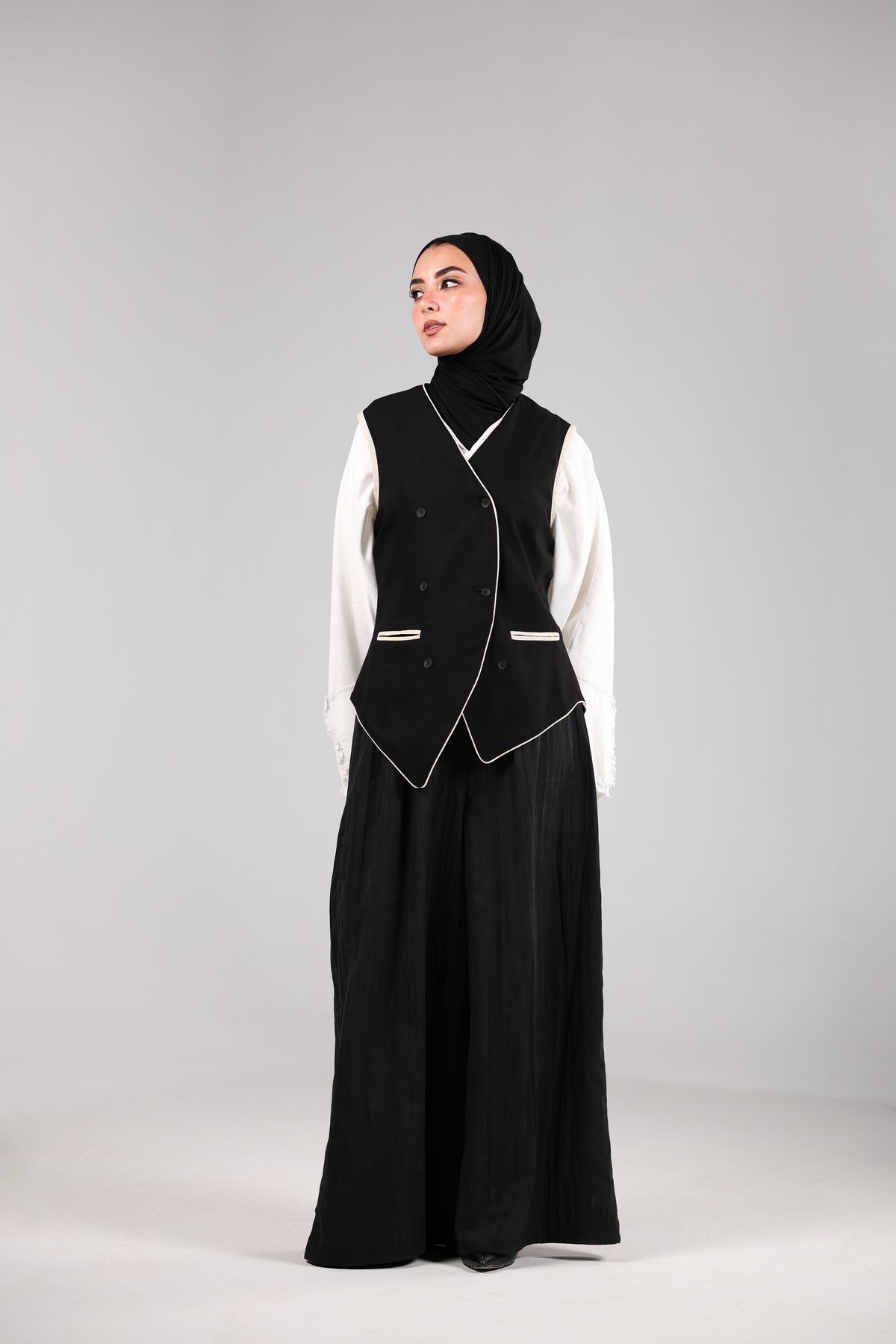 Black Livia Vest
