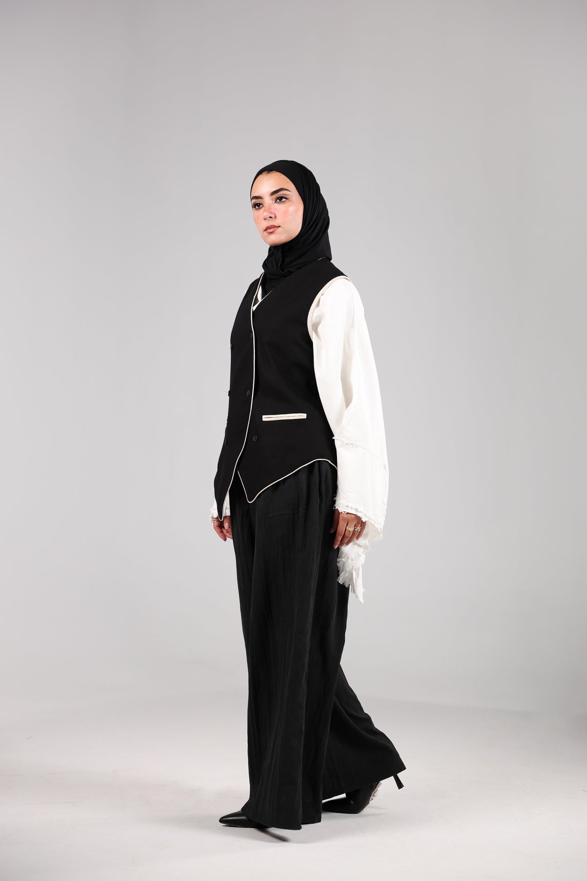 Black Livia Vest