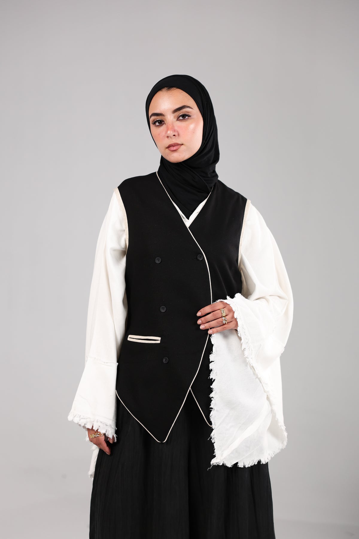 Black Livia Vest