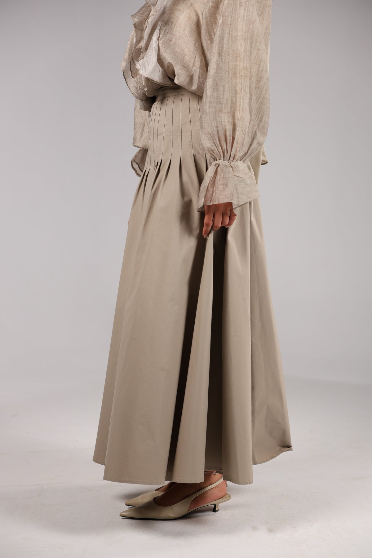 Greige Armenia Skirt