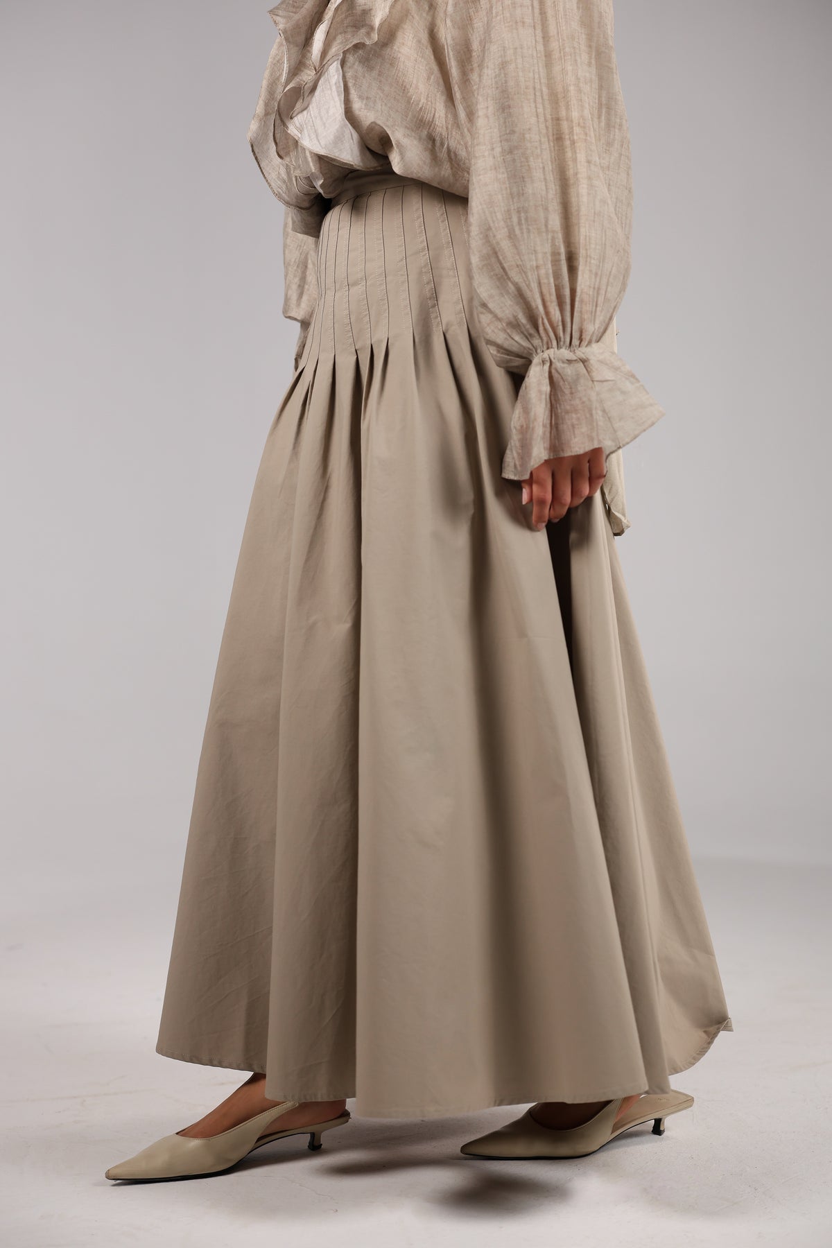 Greige Armenia Skirt