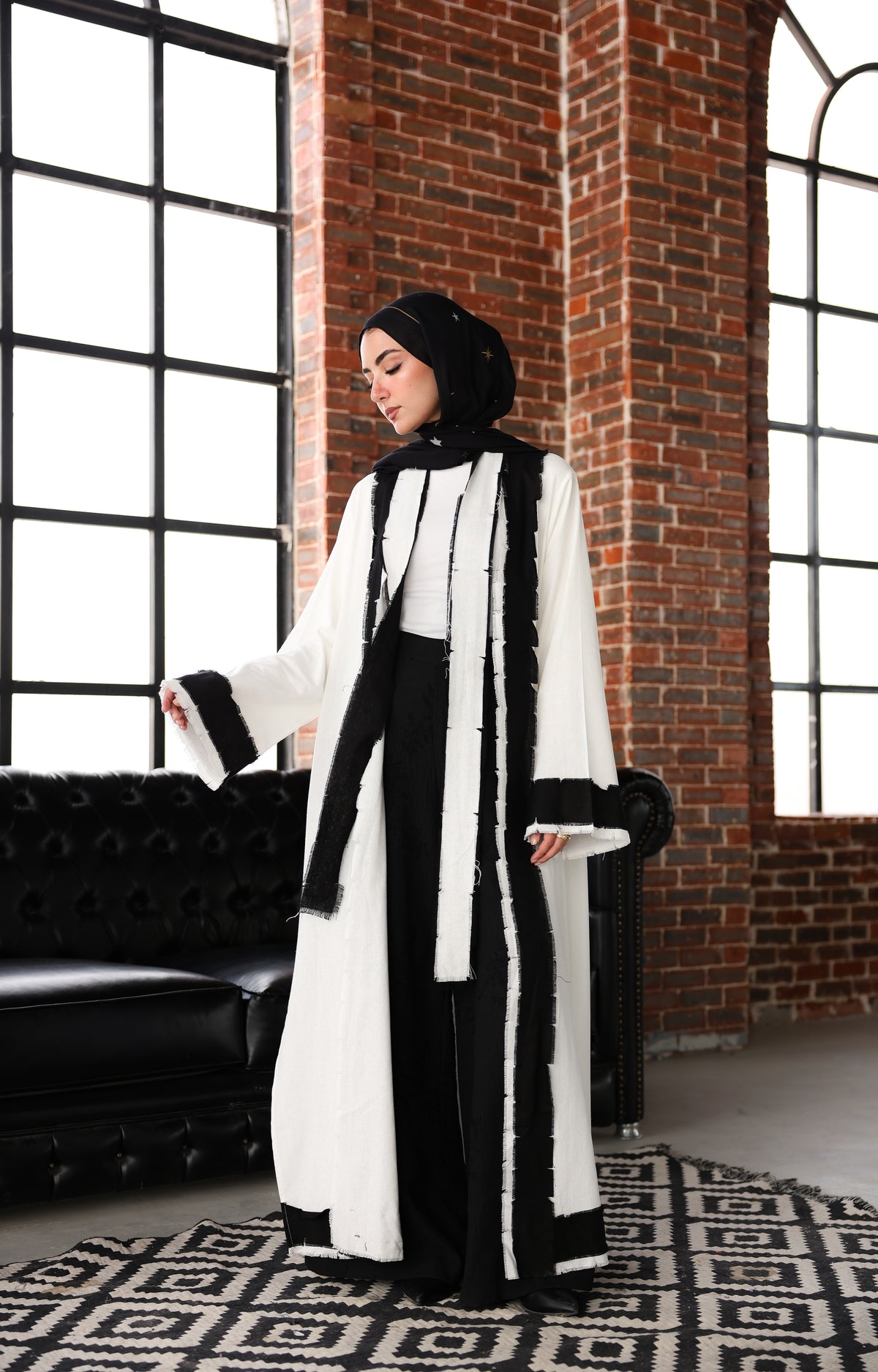 White Aveline Cardigan