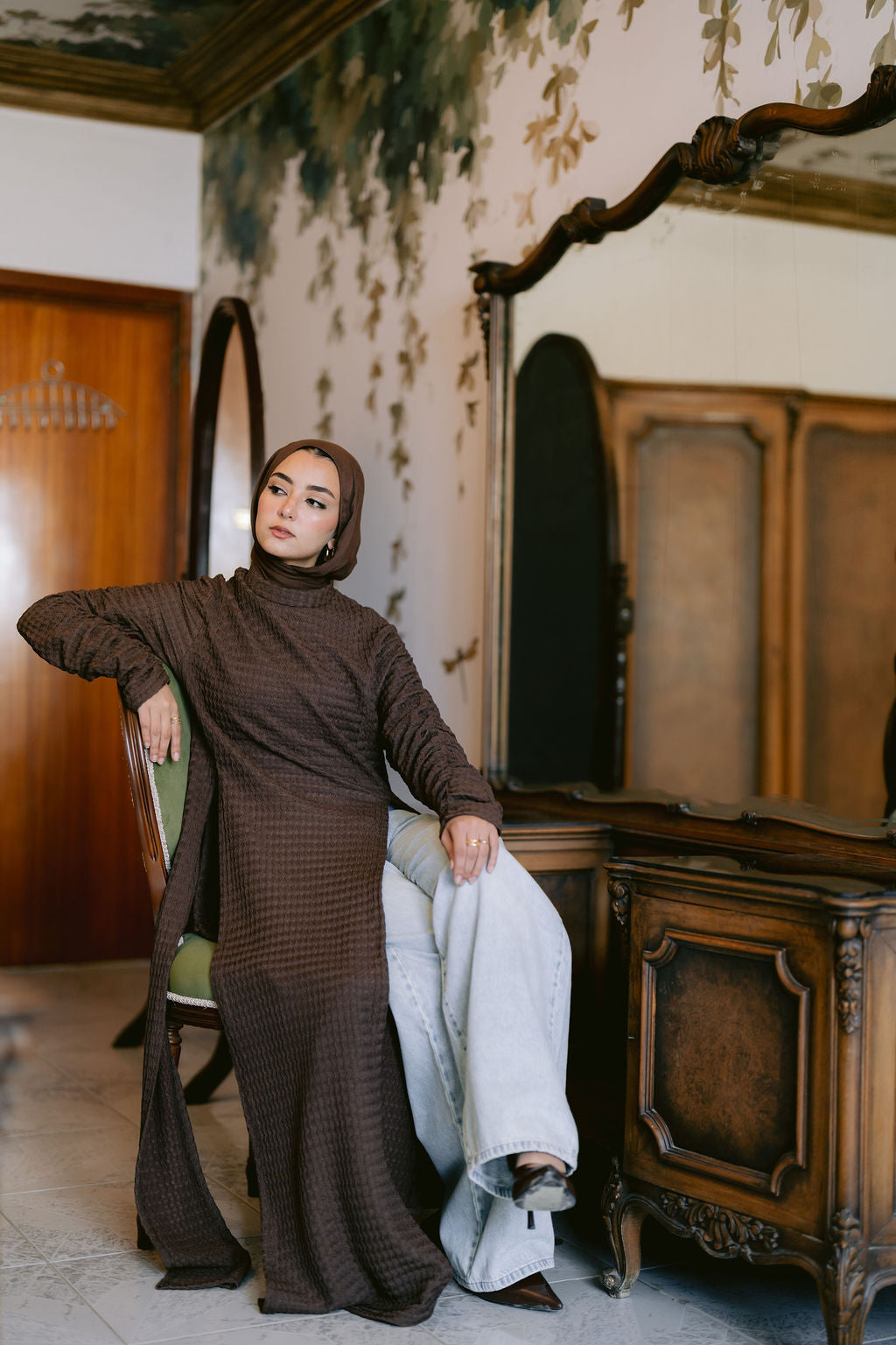 Chocolate Latvia Dress