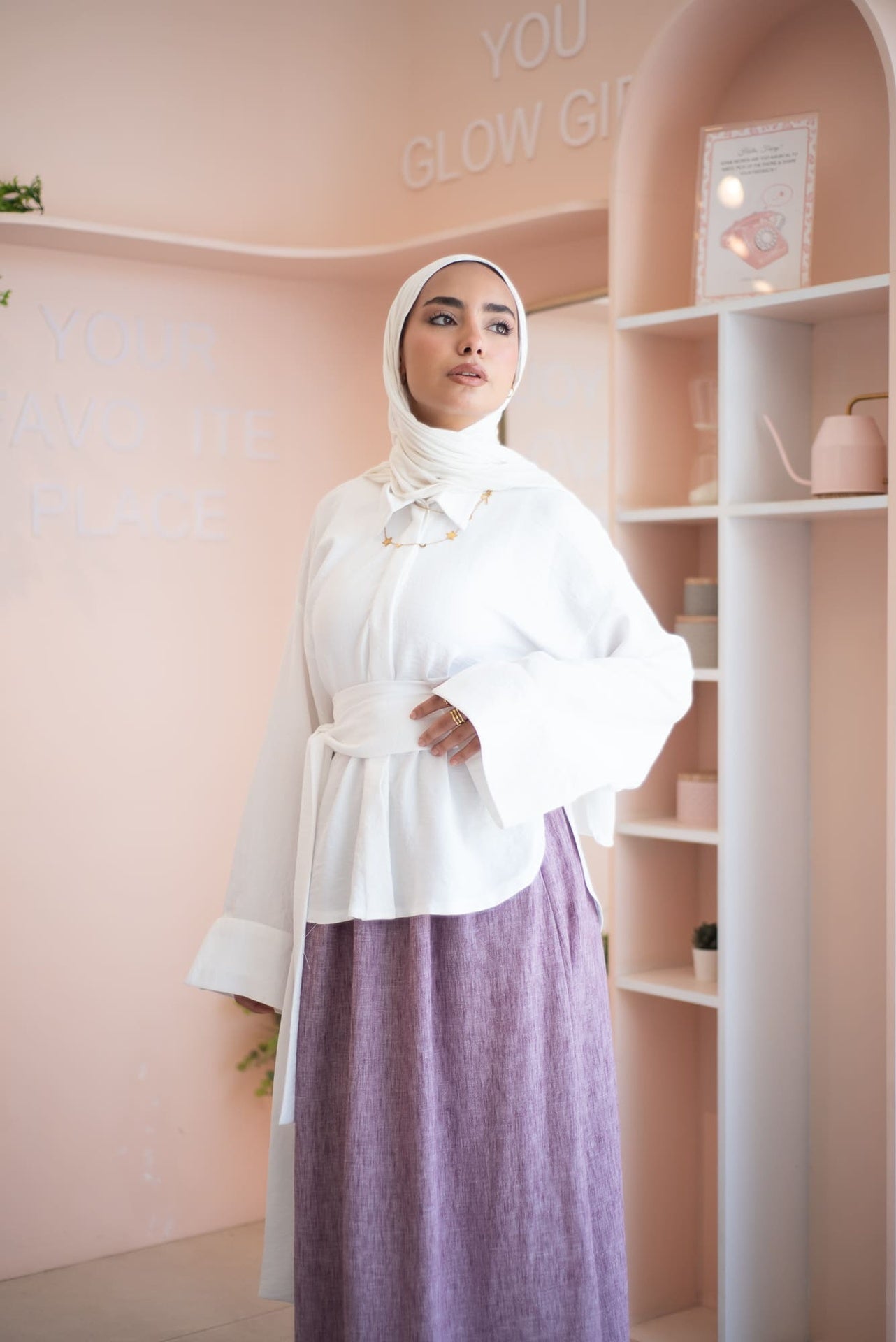 Plum Whirl Skirt