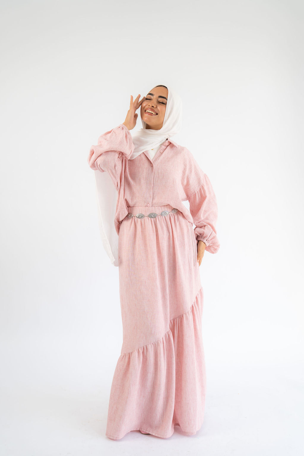 Pink Celeste Skirt