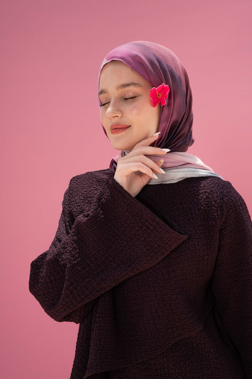 Berry Venice Blouse