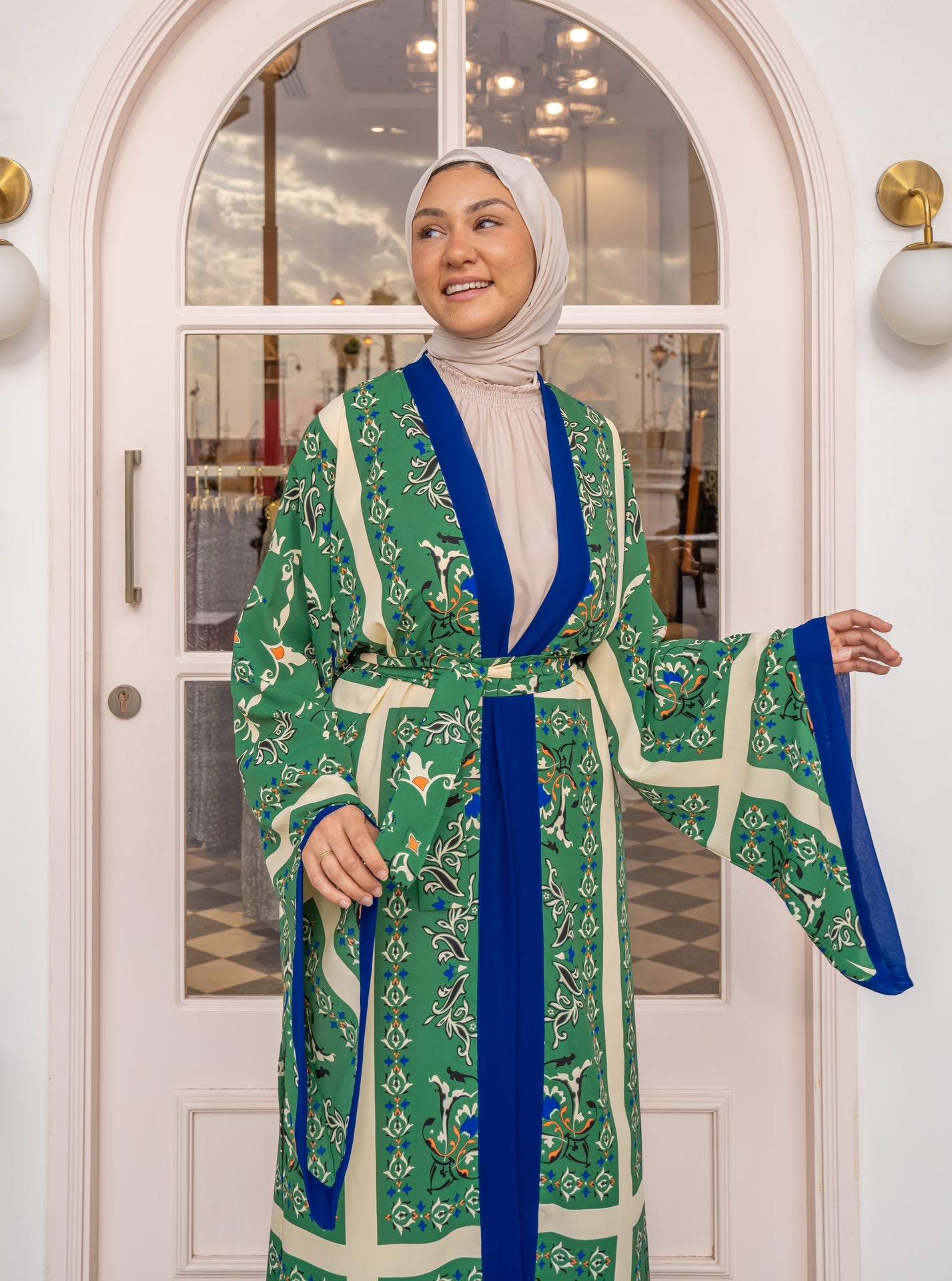 Green Alora Kimono