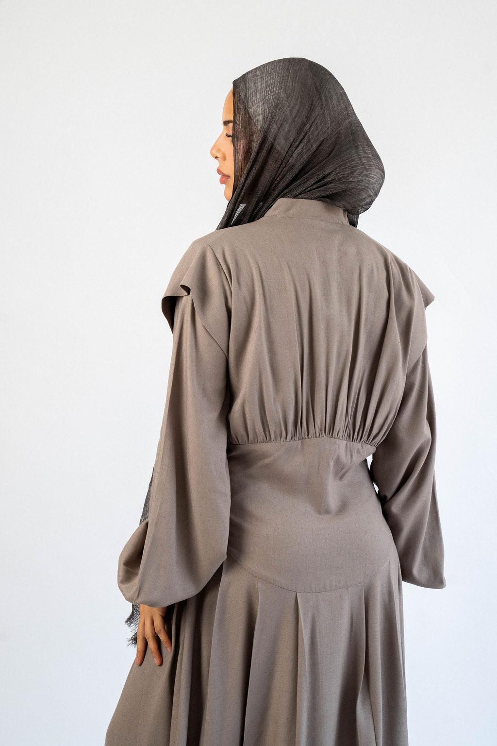Mocha Genoa Dress