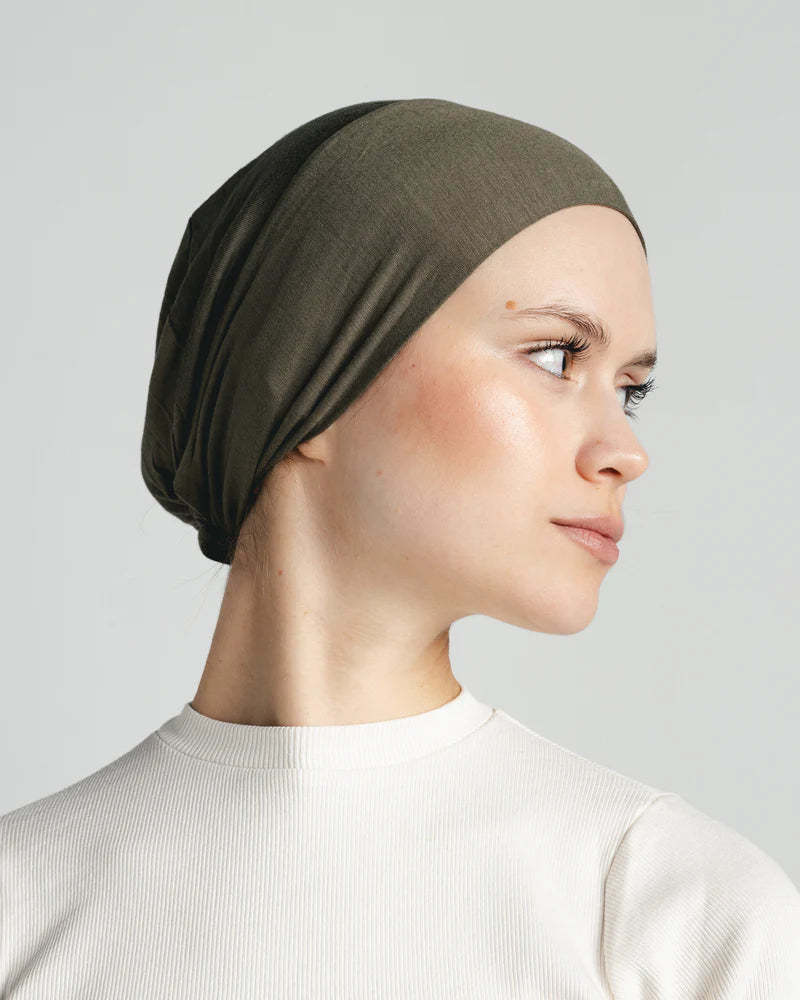 Olive Aura Solid Bandana