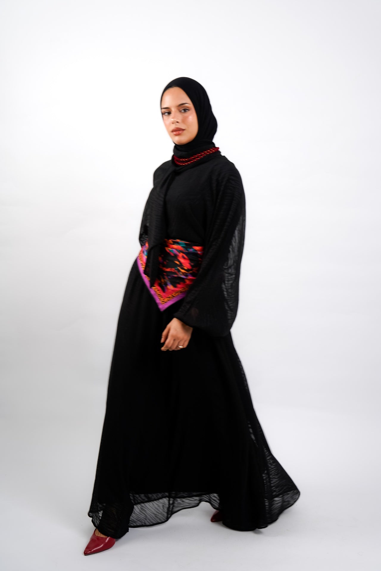 Black Riviera Skirt