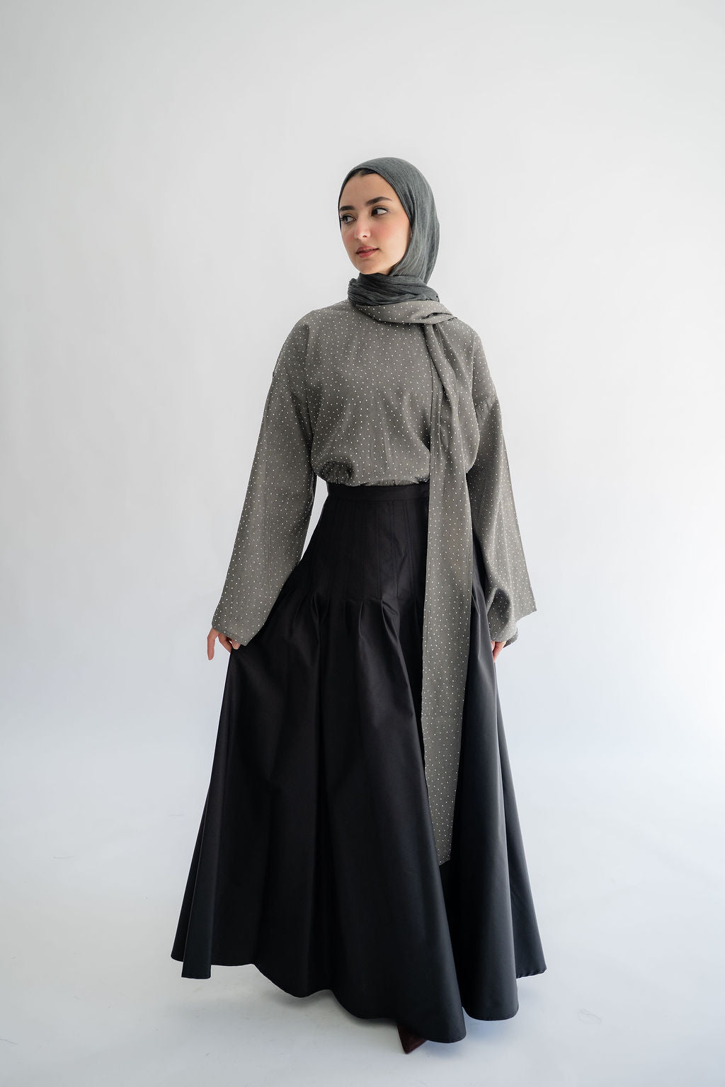 Black Armenia Skirt