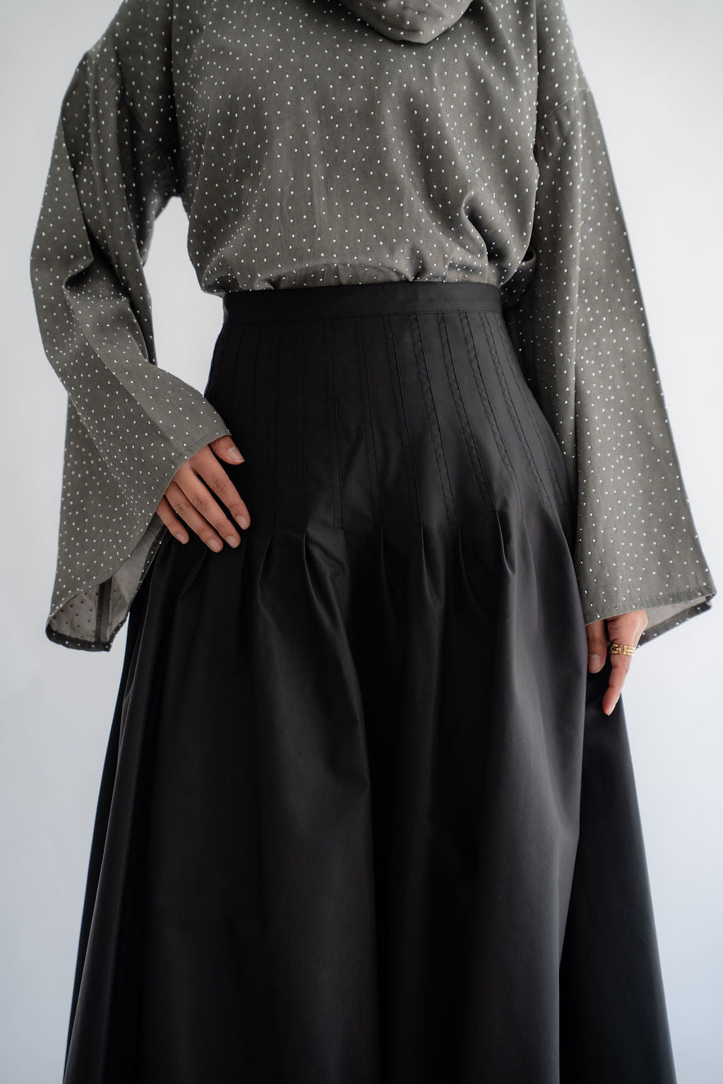 Black Armenia Skirt