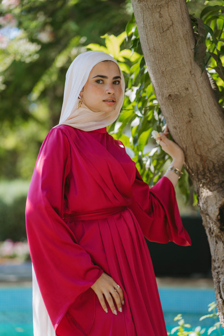 Raspberry Rasario Dress