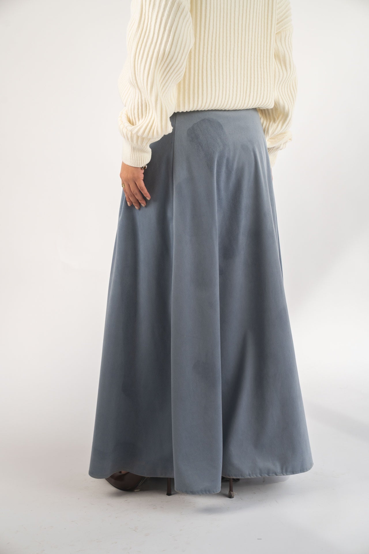 Dusty Blue Moorea Skirt