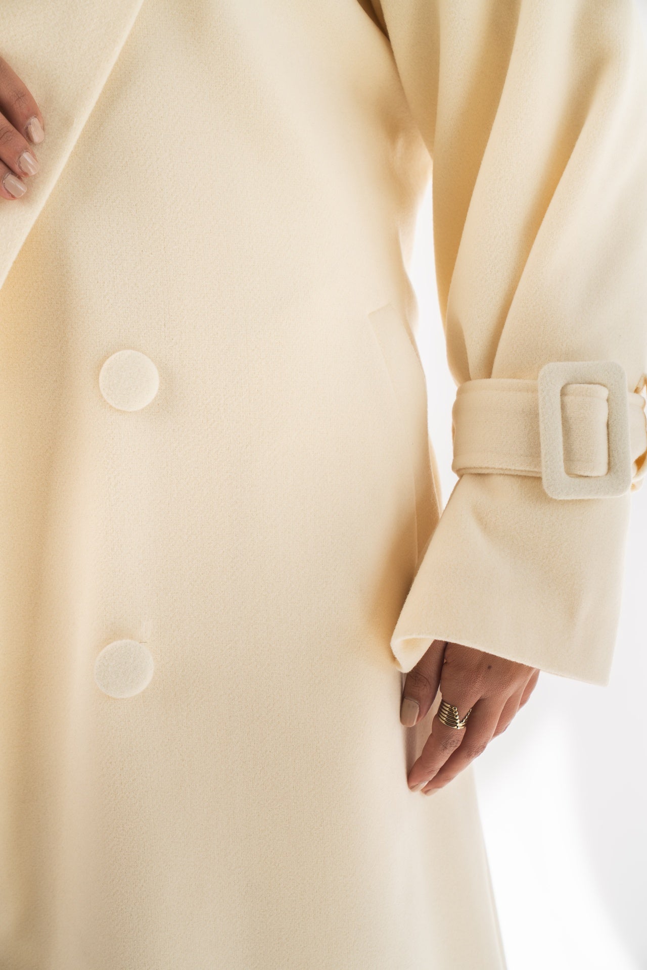 Ivory Rue Trench Coat
