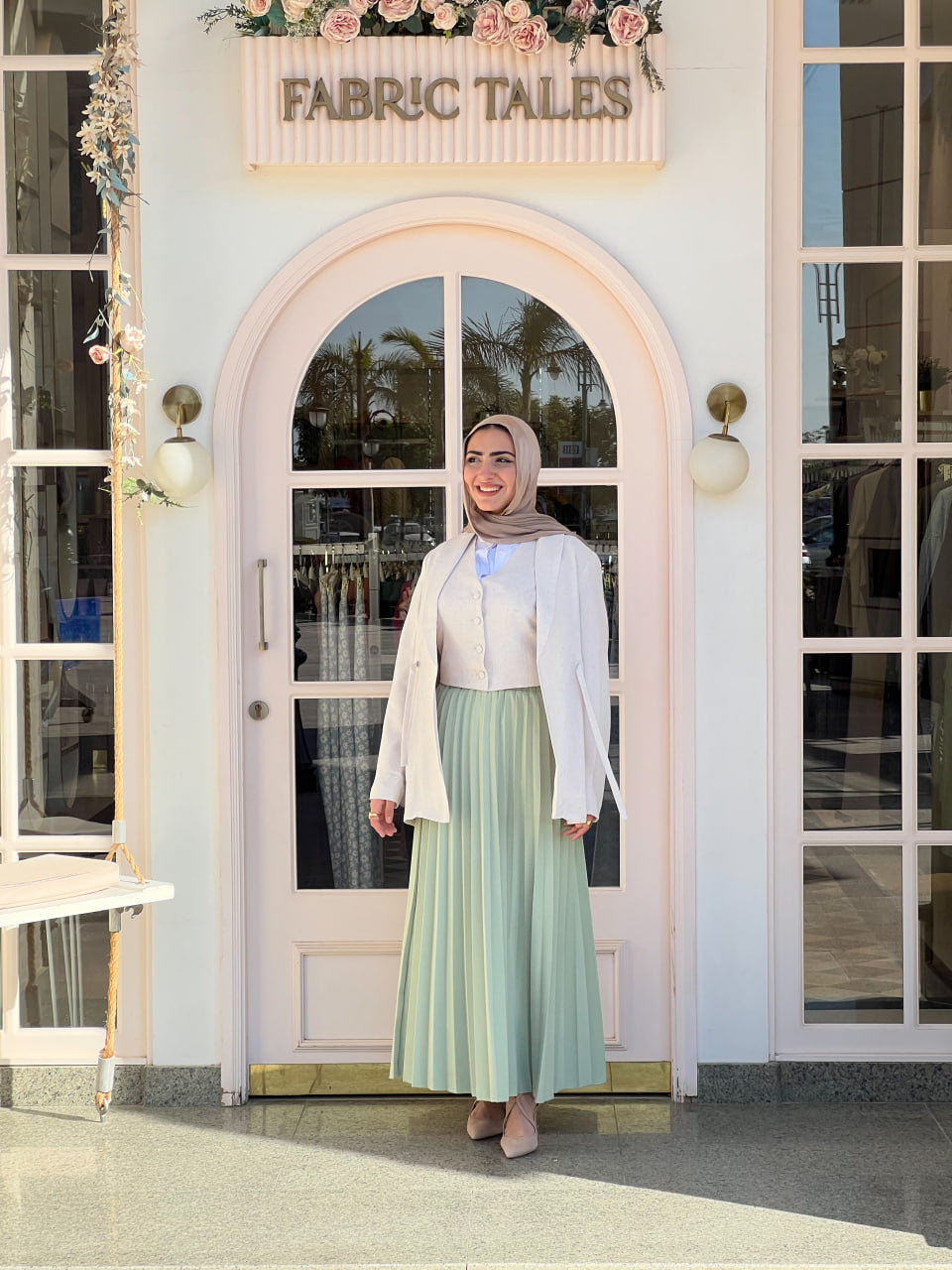 Sage Fall Skirt