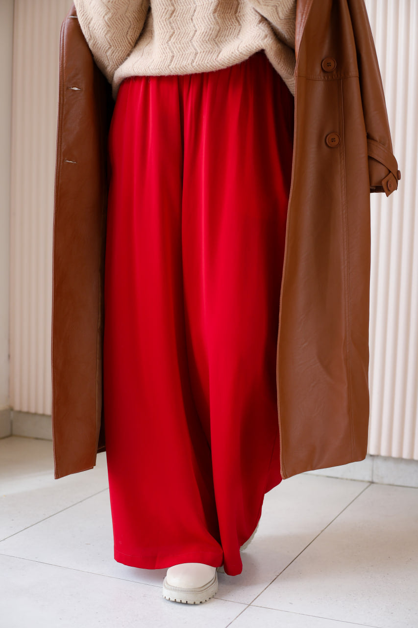 Maroon Aura Pants
