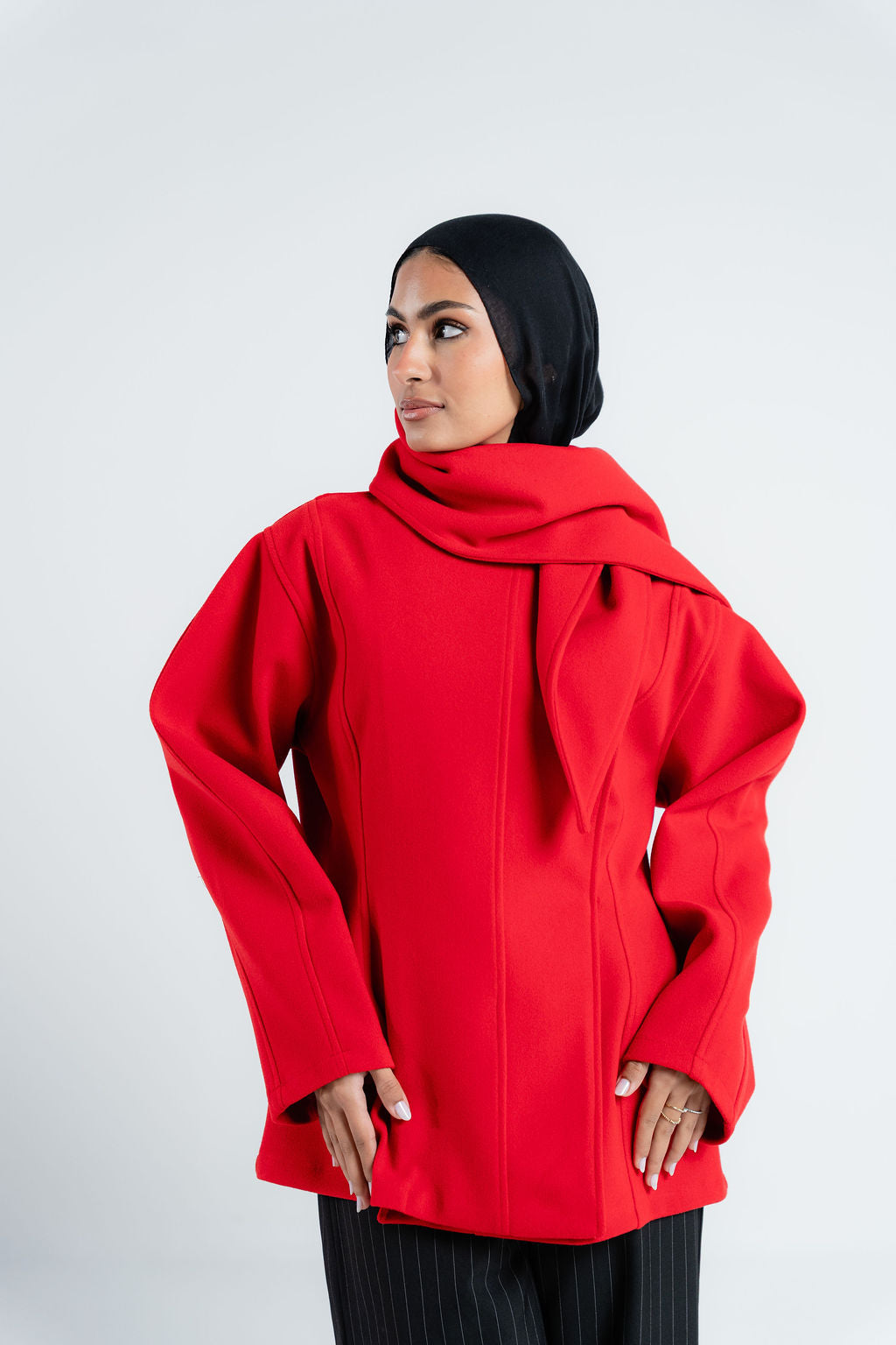 Oxblood Kindah Jacket