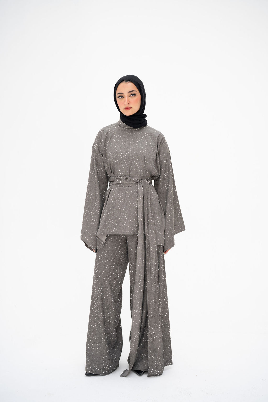 Smoke Abha Blouse