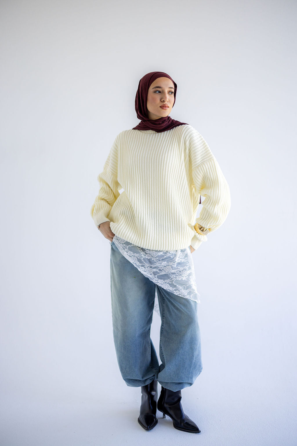 Crème Kyoto Pullover