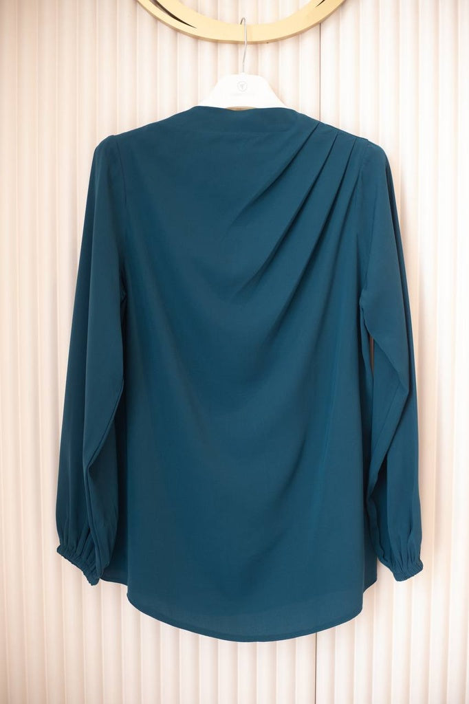 Teal Solana Blouse