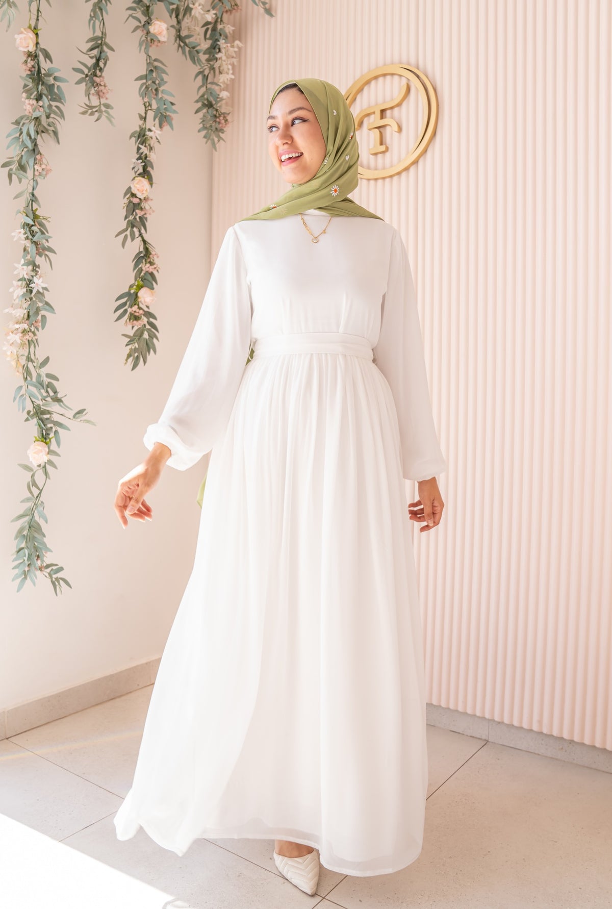 White Lucia Dress