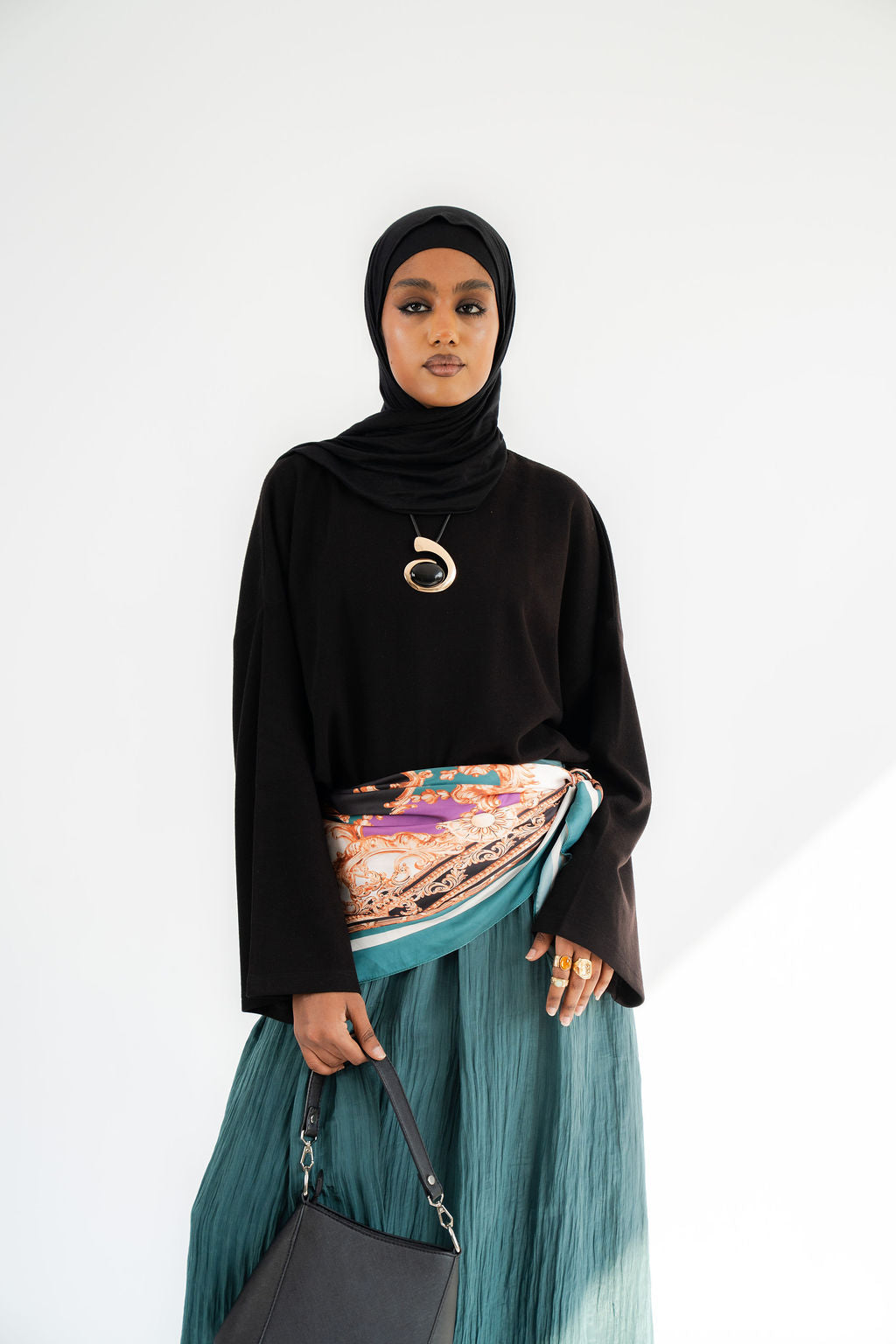 Black Seville Blouse