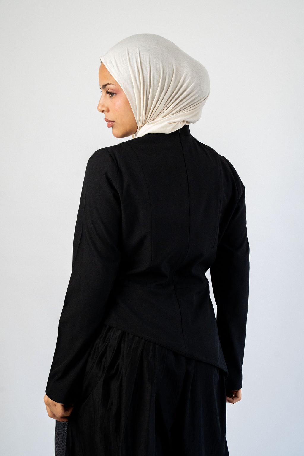 Black Milan Blouse