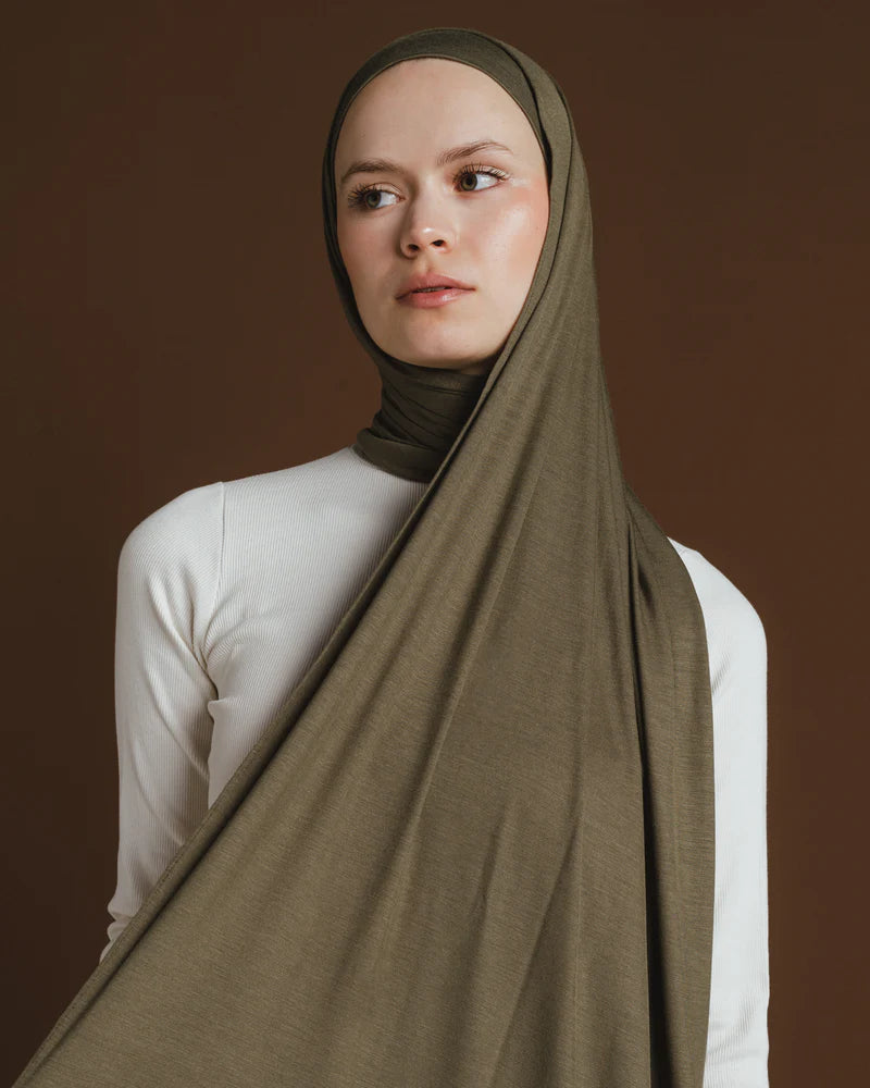 Olive Aura Scarf