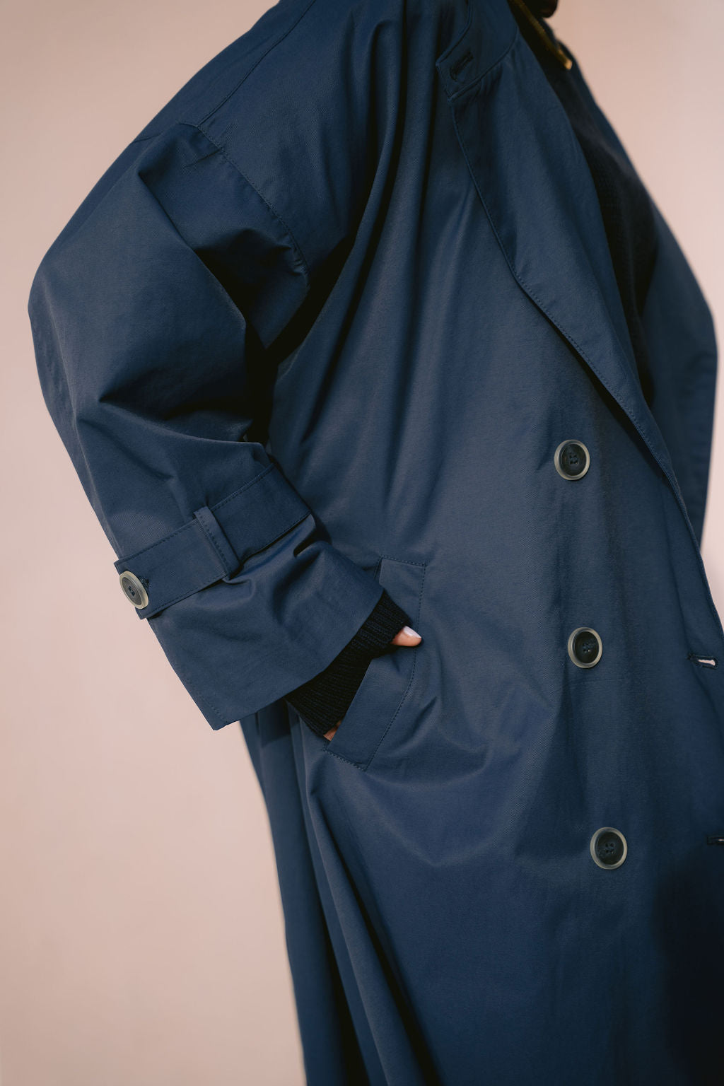 Ink Crete Coat