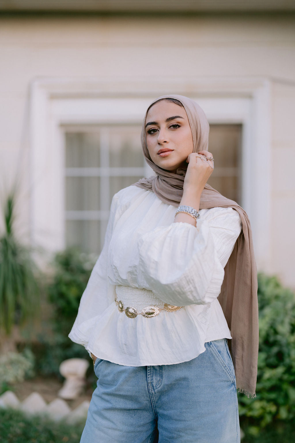 Crème Candlelight Blouse