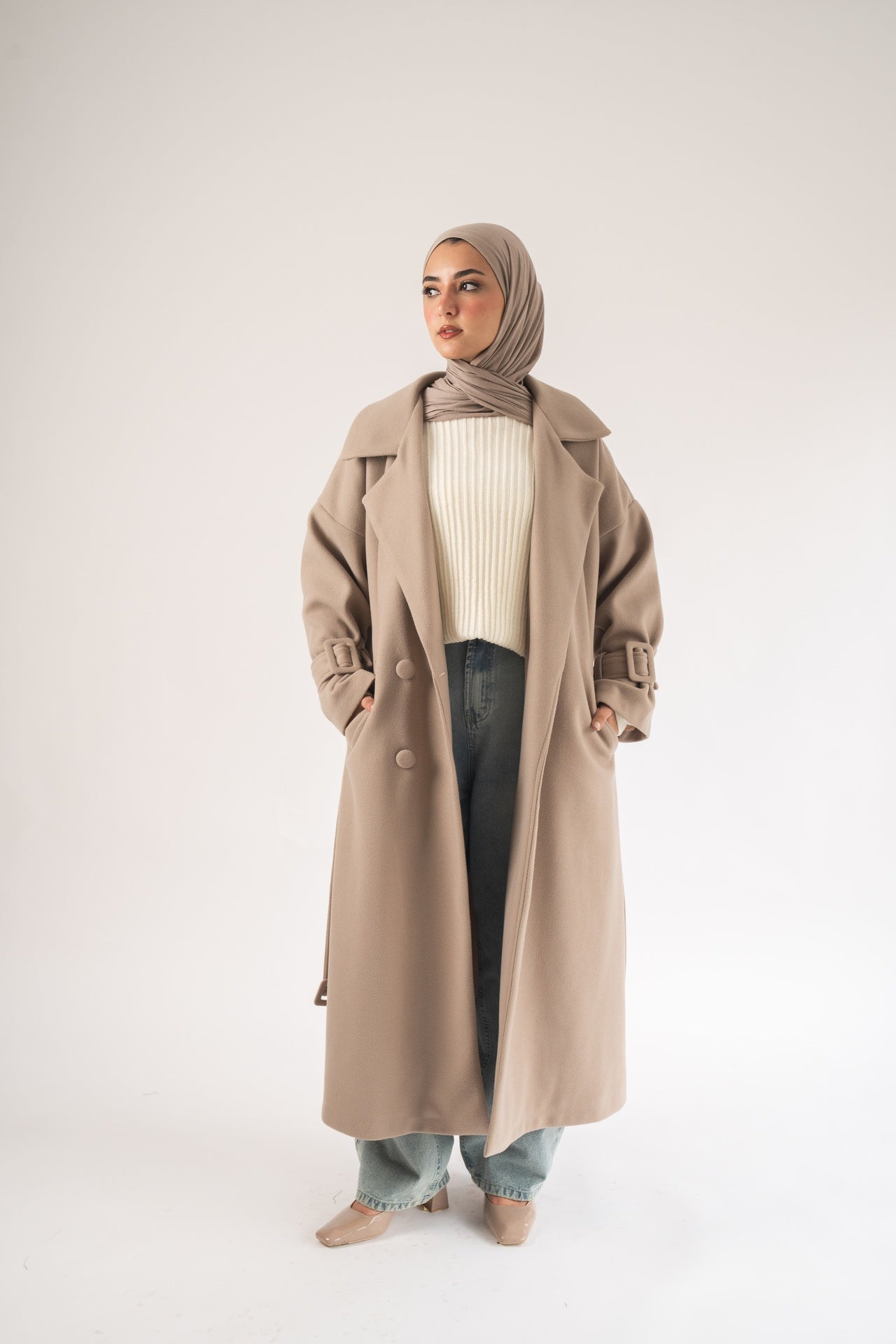 Stone Rue Trench Coat