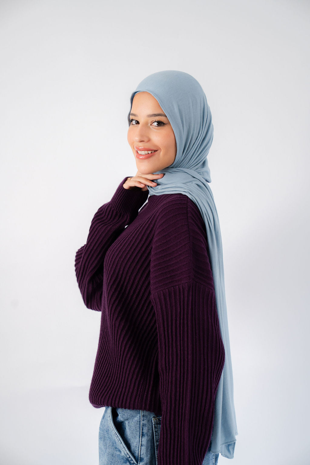 Aubergine Kyoto Pullover