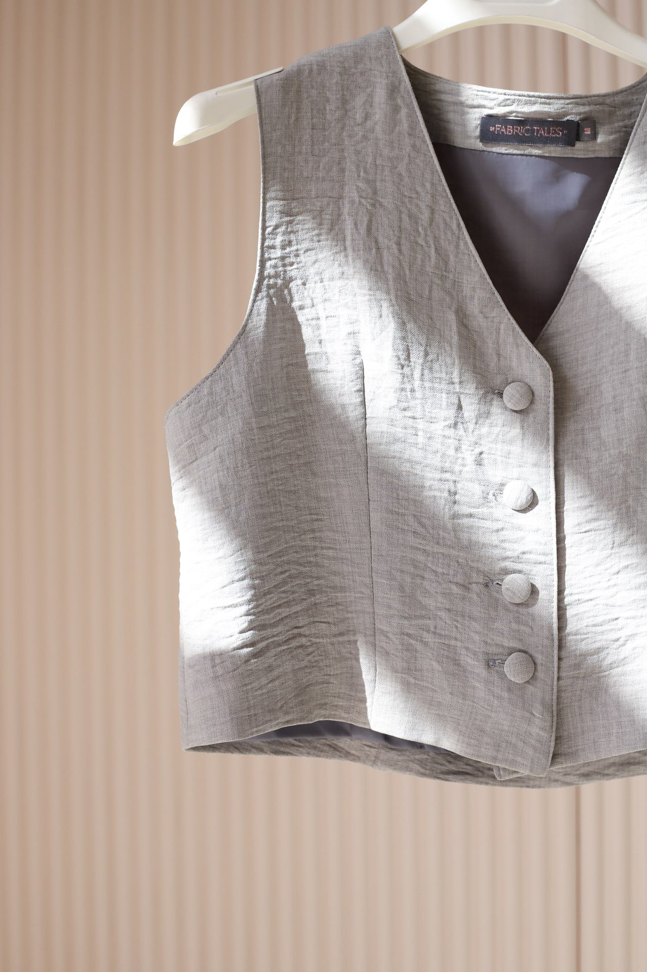 Grey Banker Vest