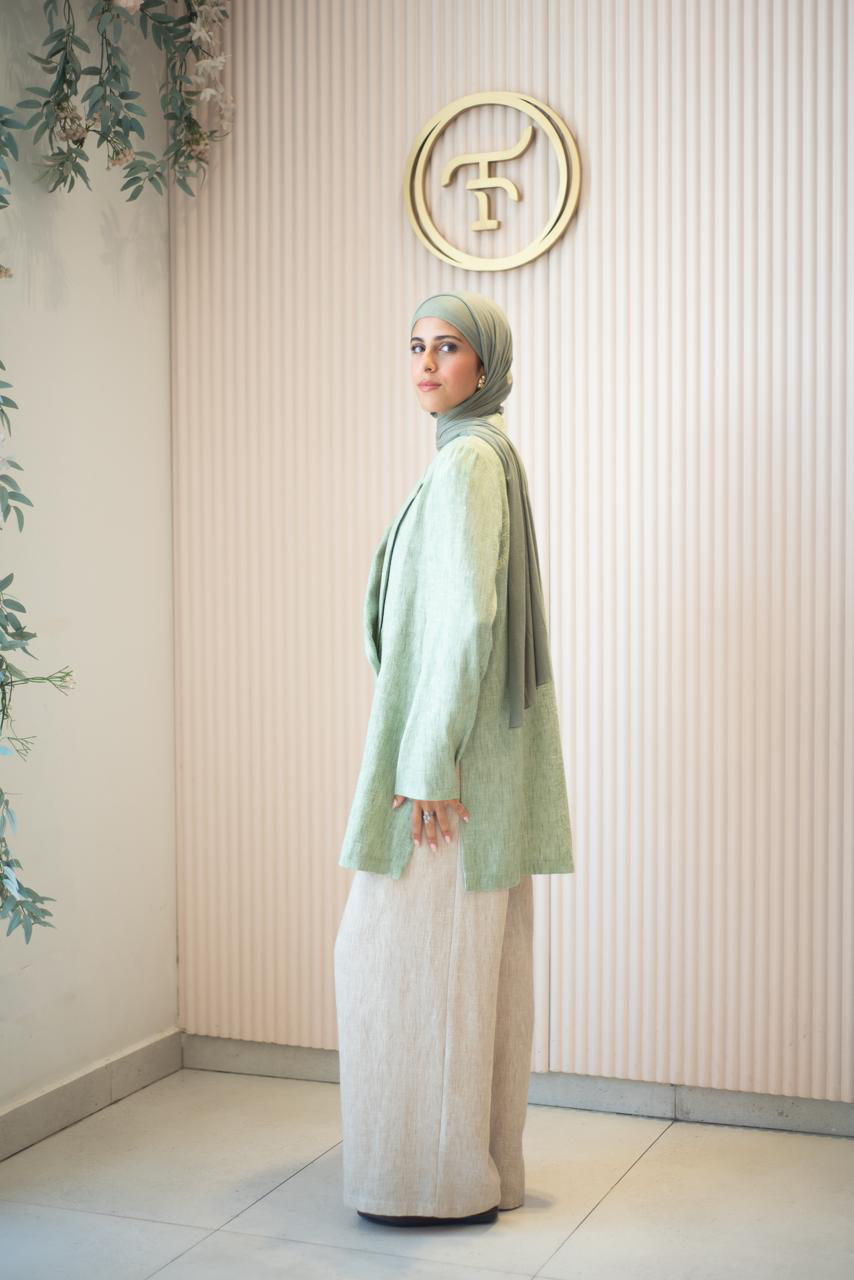 Sage Offbeat Blazer