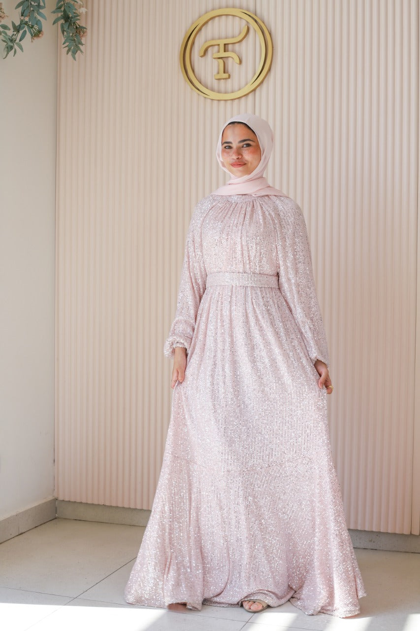 Blush Bling Bling Dress