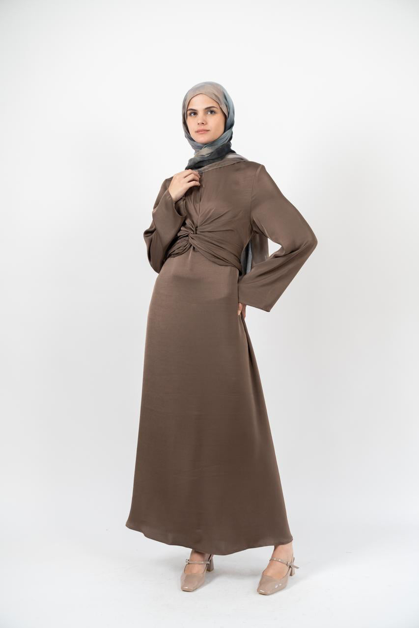 Mocha Sicily Dress