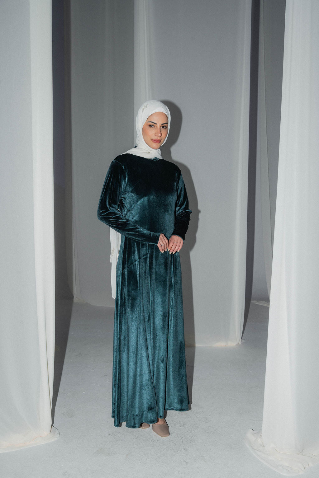Teal Verona Dress