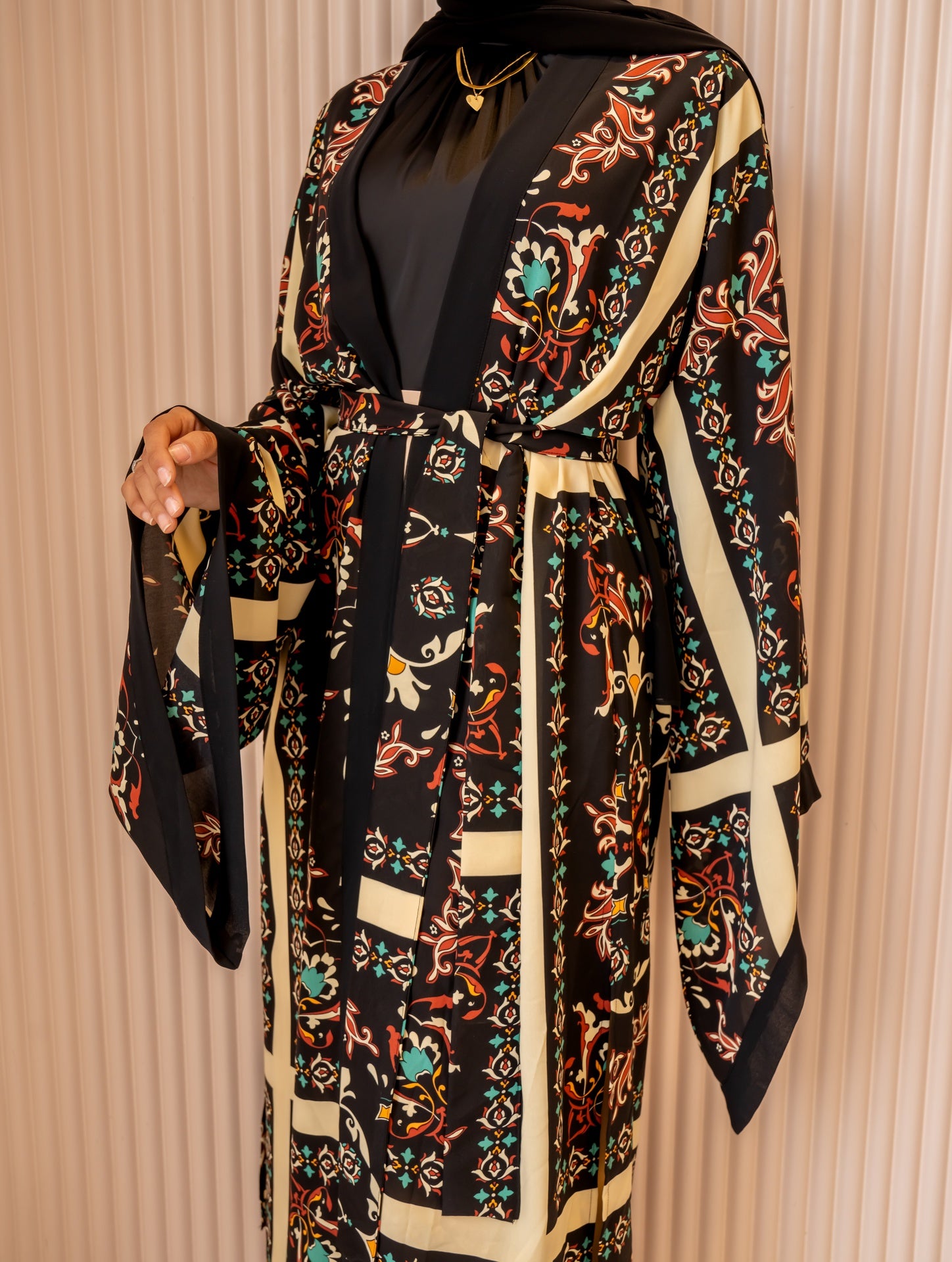 Black Alora Kimono