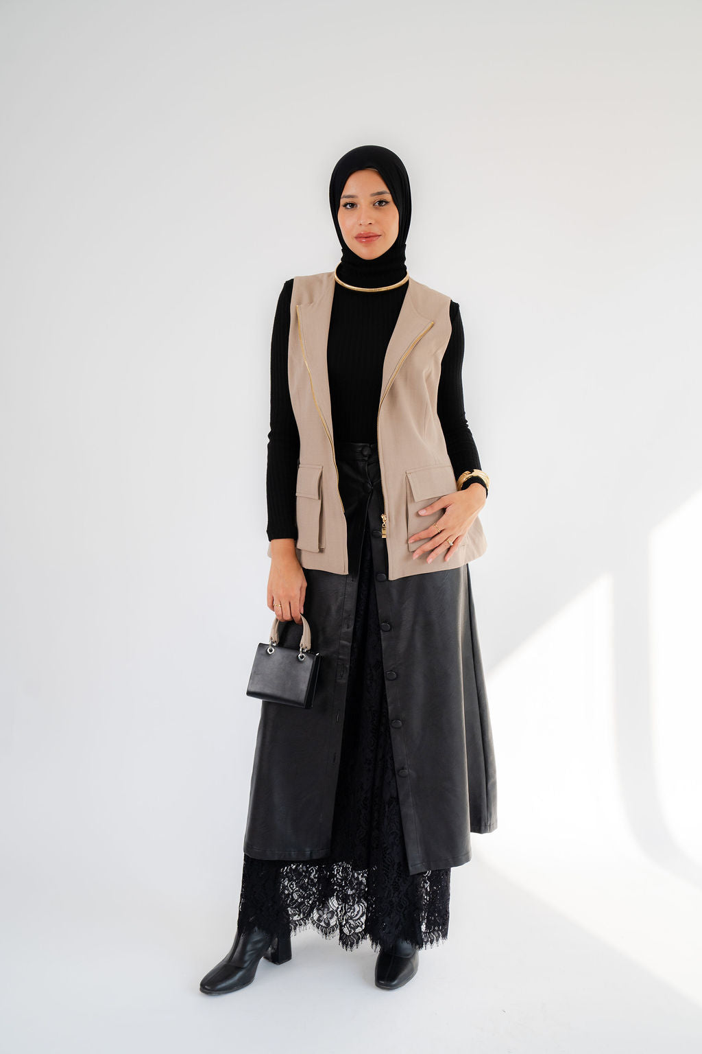 Luxe Leather Skirt