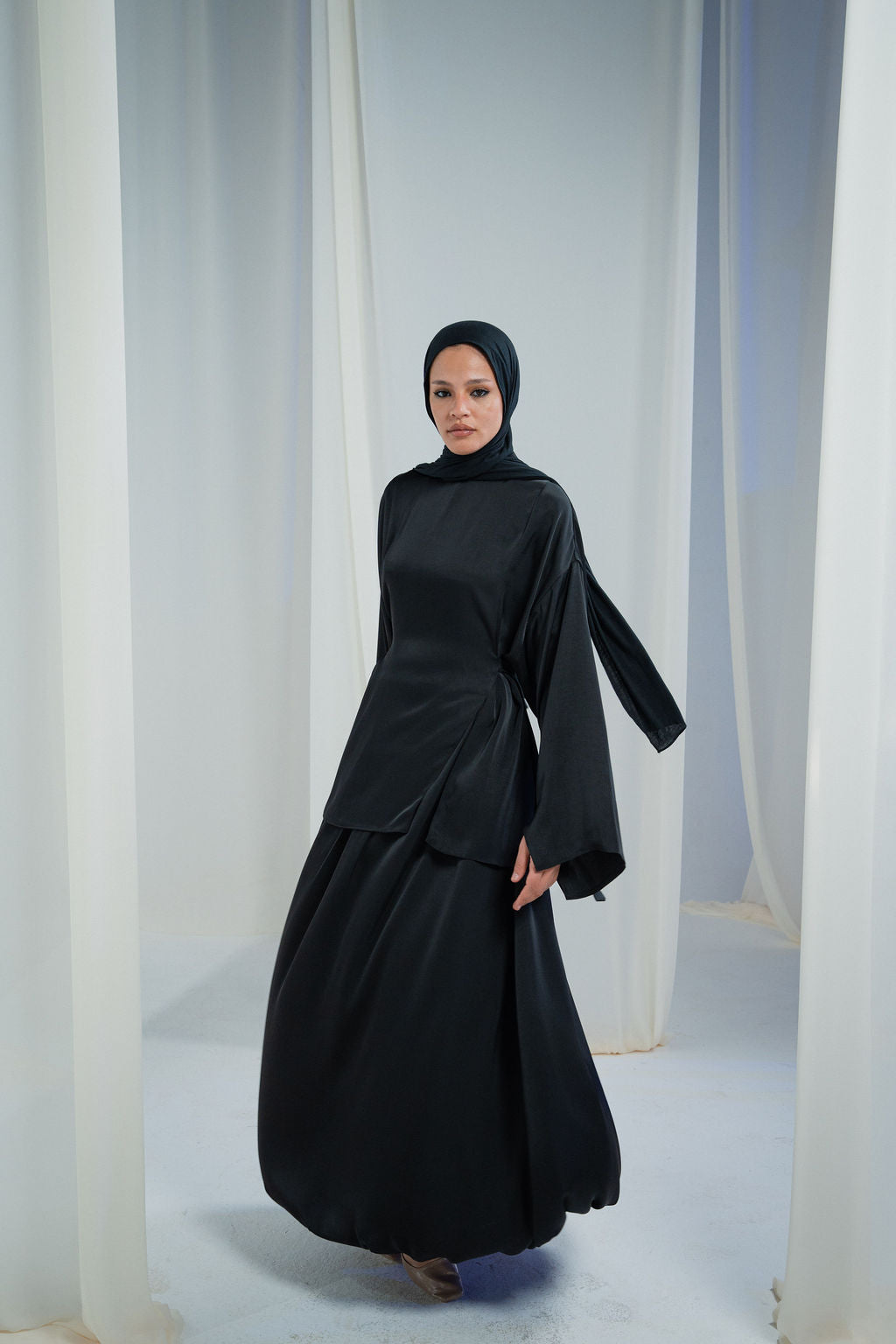 Black Tyma Skirt