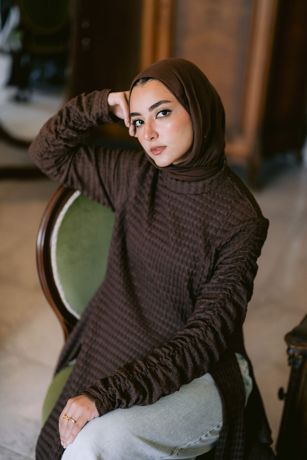 Chocolate Latvia Dress