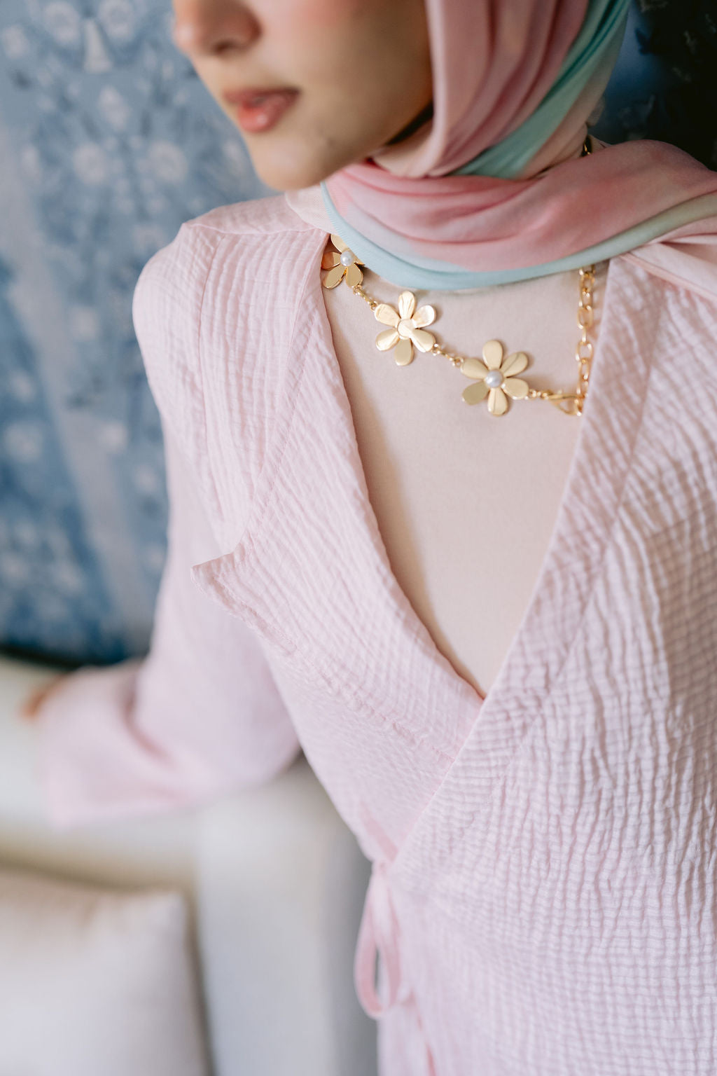 Blush Muscat Blouse