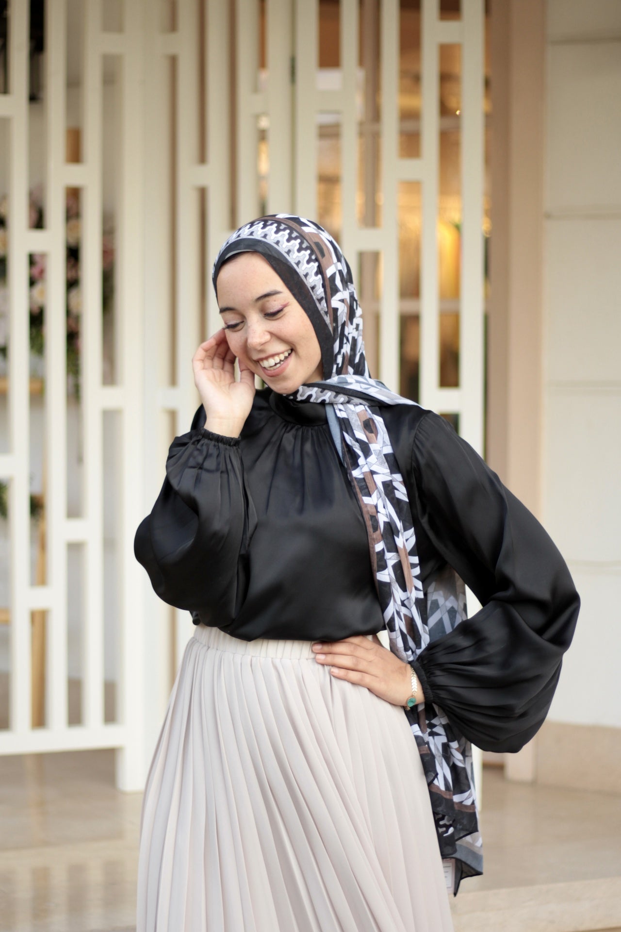 Black Rama Blouse