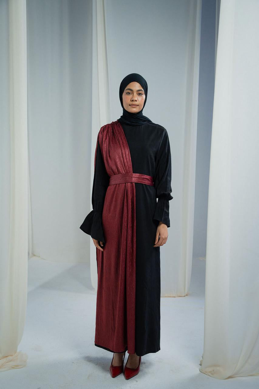 Black Sham Abaya