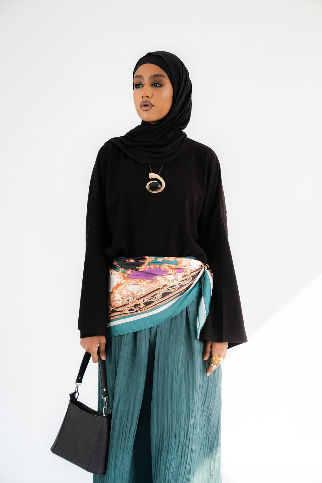 Black Seville Blouse
